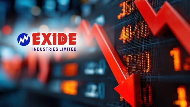 Exide share price